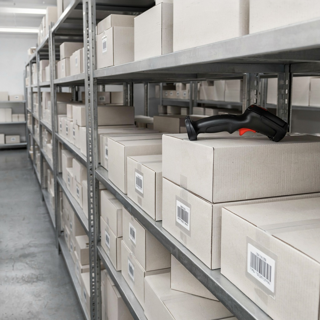 Inventario de activos con barcode y depreciación